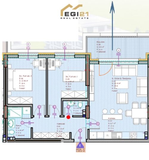 Banesë 89.57m² për SHITJE, Prizren