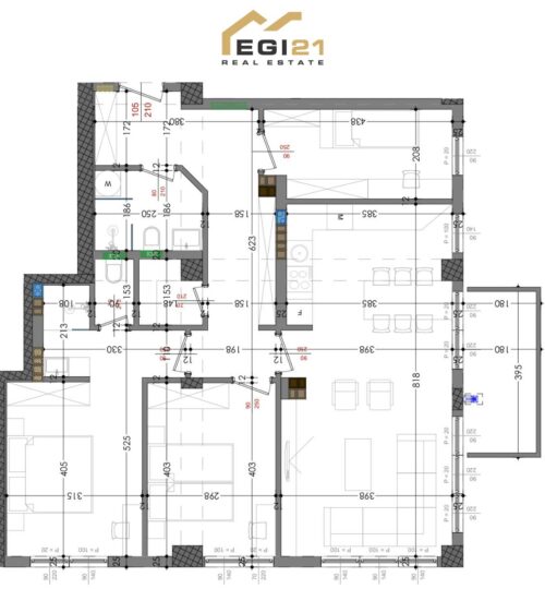 Banesë 138.5m² për SHITJE,  Rruga C