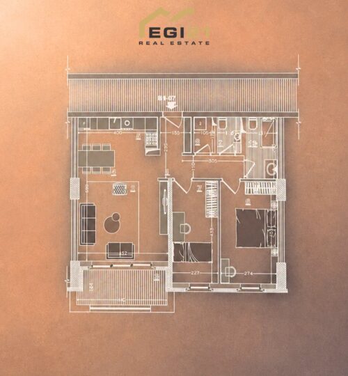 Banesë për #SHITJE 90.90m² – Prishtina e Re, Kompleksi Albanica Residence